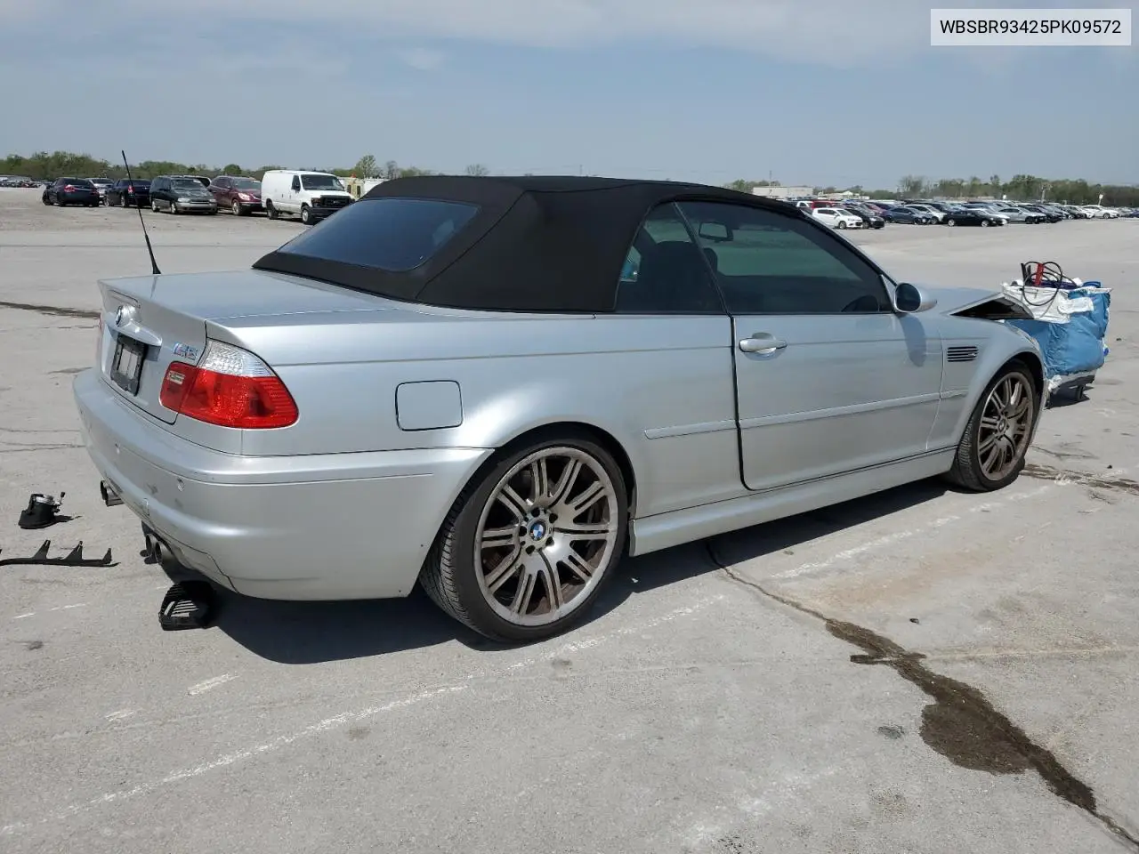 2005 BMW M3 VIN: WBSBR93425PK09572 Lot: 53153425