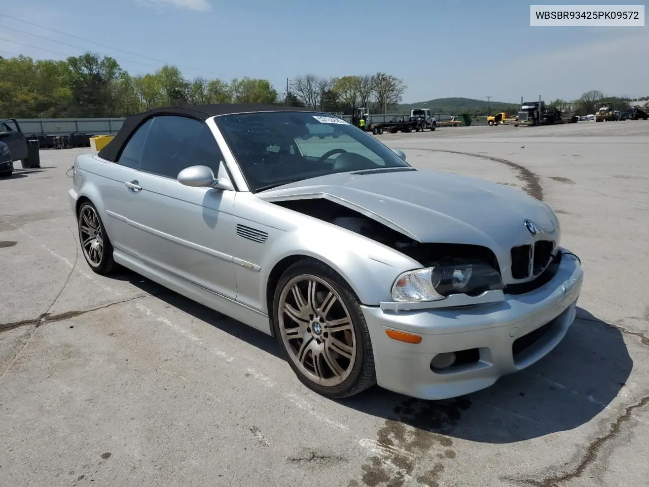 2005 BMW M3 VIN: WBSBR93425PK09572 Lot: 53153425