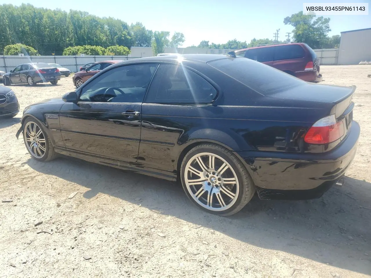 2005 BMW M3 VIN: WBSBL93455PN61143 Lot: 54435445