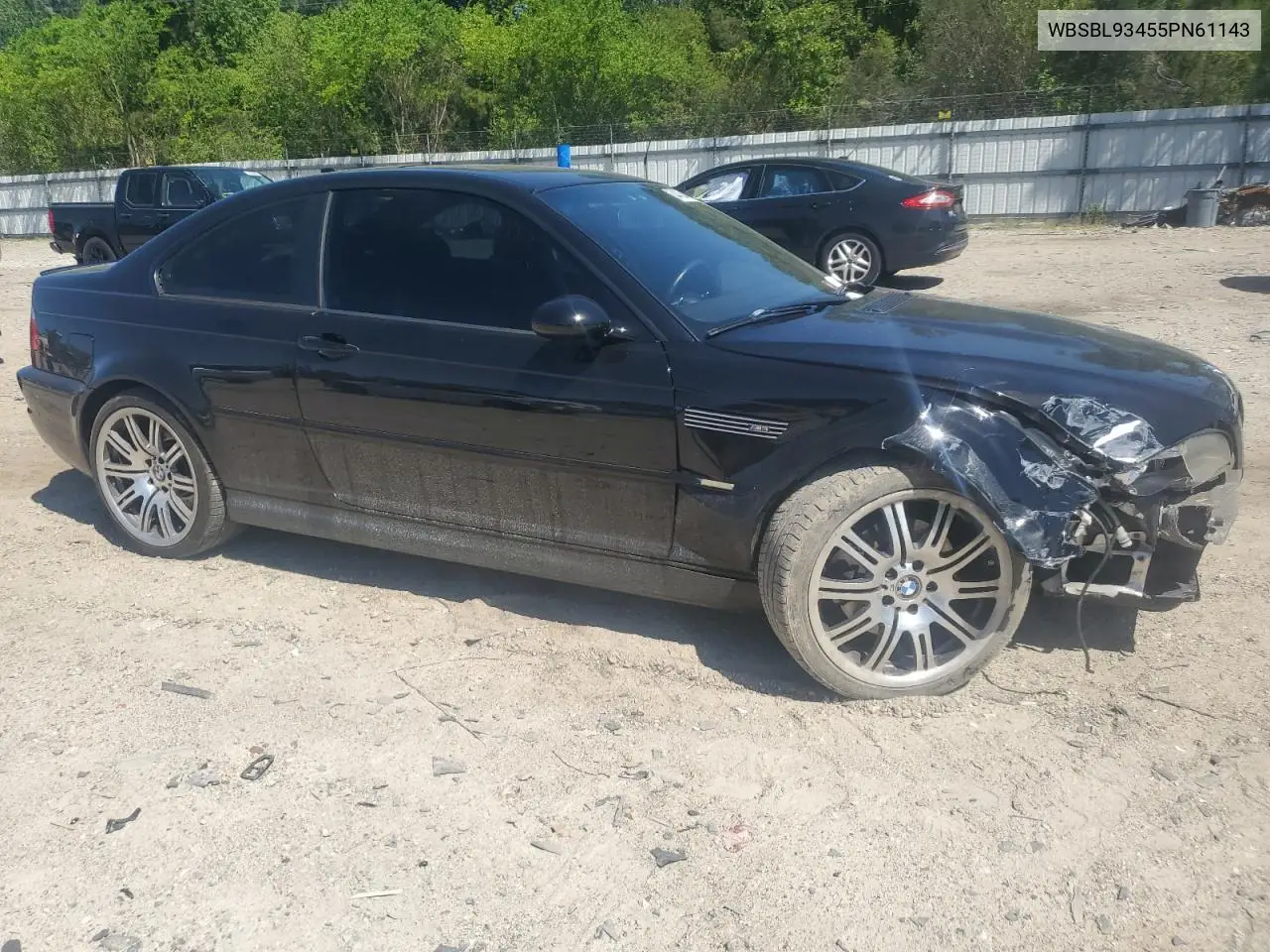 2005 BMW M3 VIN: WBSBL93455PN61143 Lot: 54435445