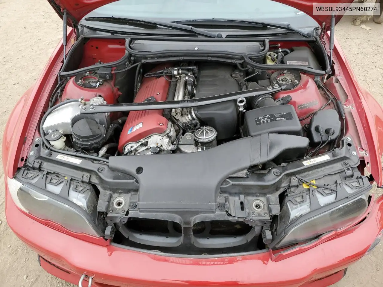 2005 BMW M3 VIN: WBSBL93445PN60274 Lot: 55649445