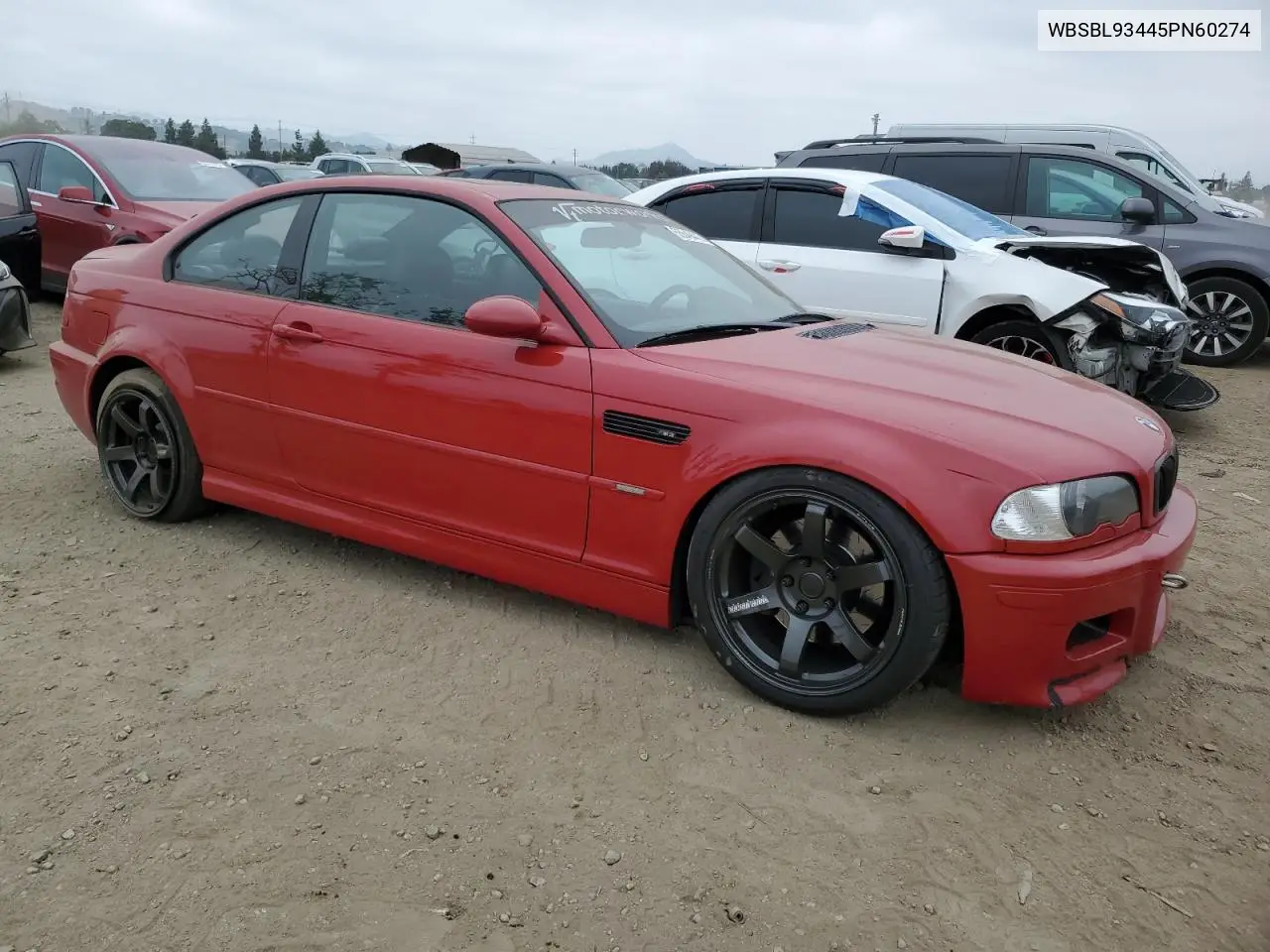 2005 BMW M3 VIN: WBSBL93445PN60274 Lot: 55649445