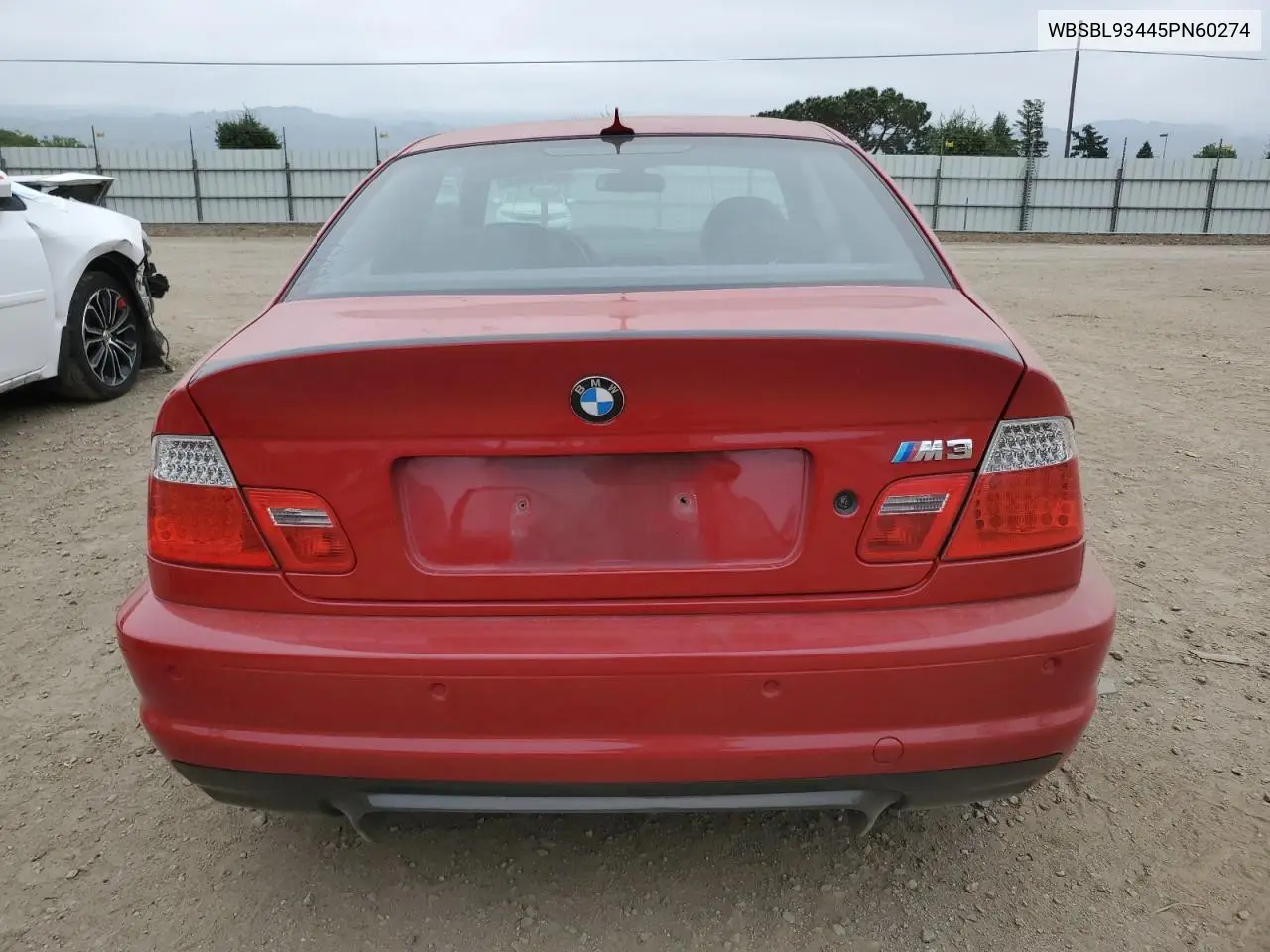 2005 BMW M3 VIN: WBSBL93445PN60274 Lot: 55649445