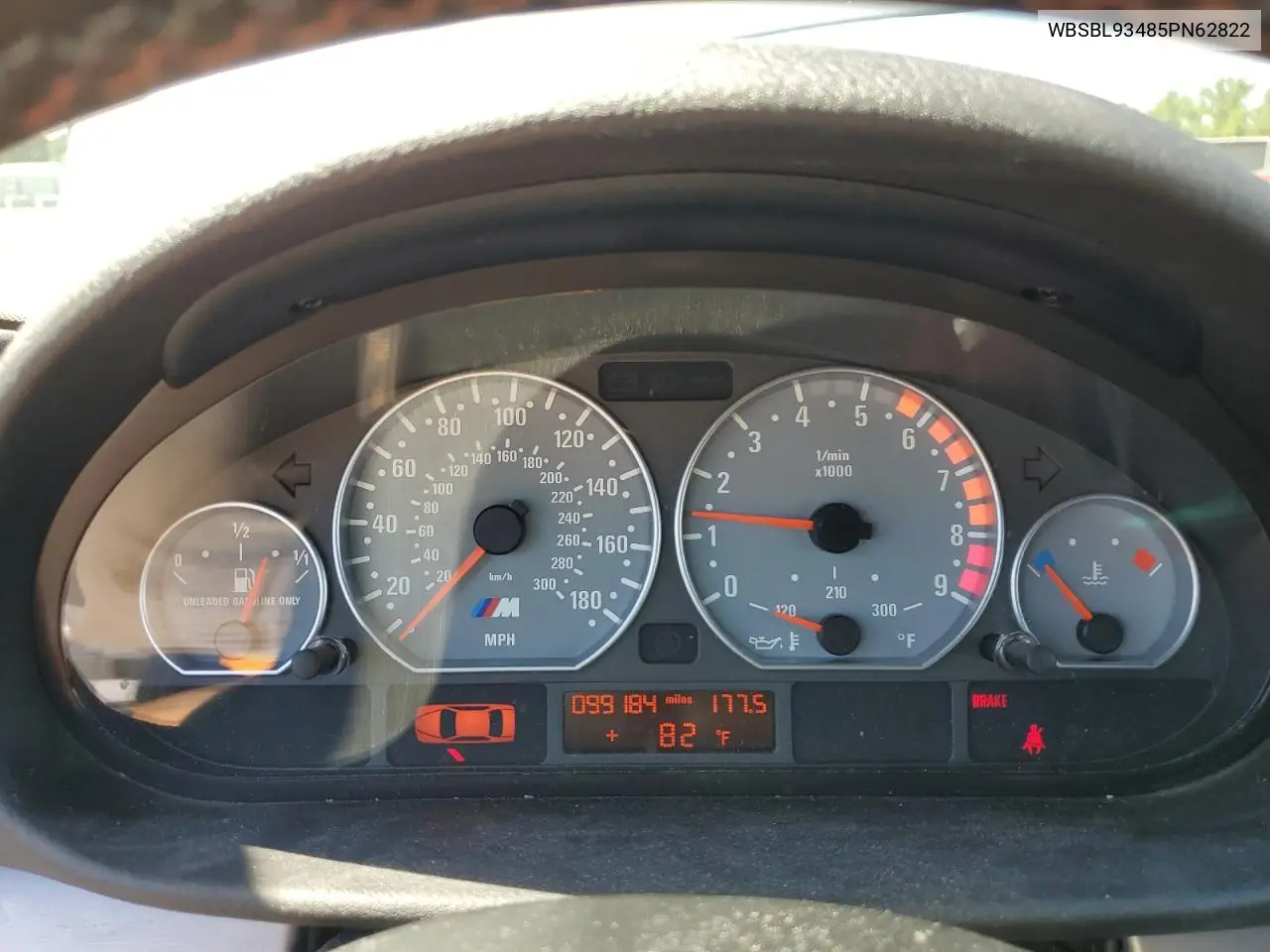 2005 BMW M3 VIN: WBSBL93485PN62822 Lot: 59136745
