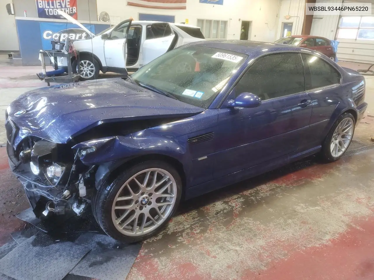 2006 BMW M3 VIN: WBSBL93446PN65220 Lot: 50961535