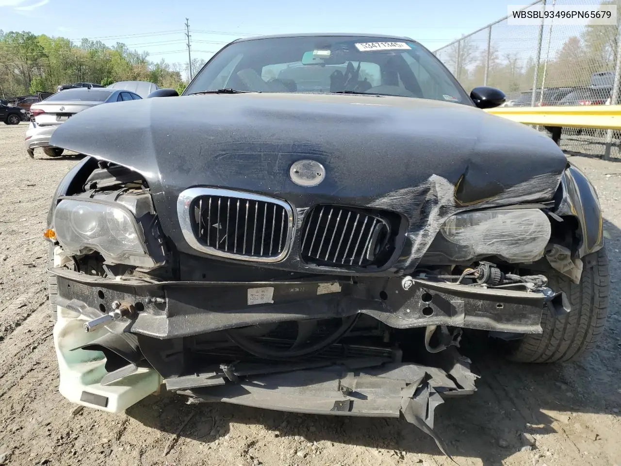 2006 BMW M3 VIN: WBSBL93496PN65679 Lot: 53471345