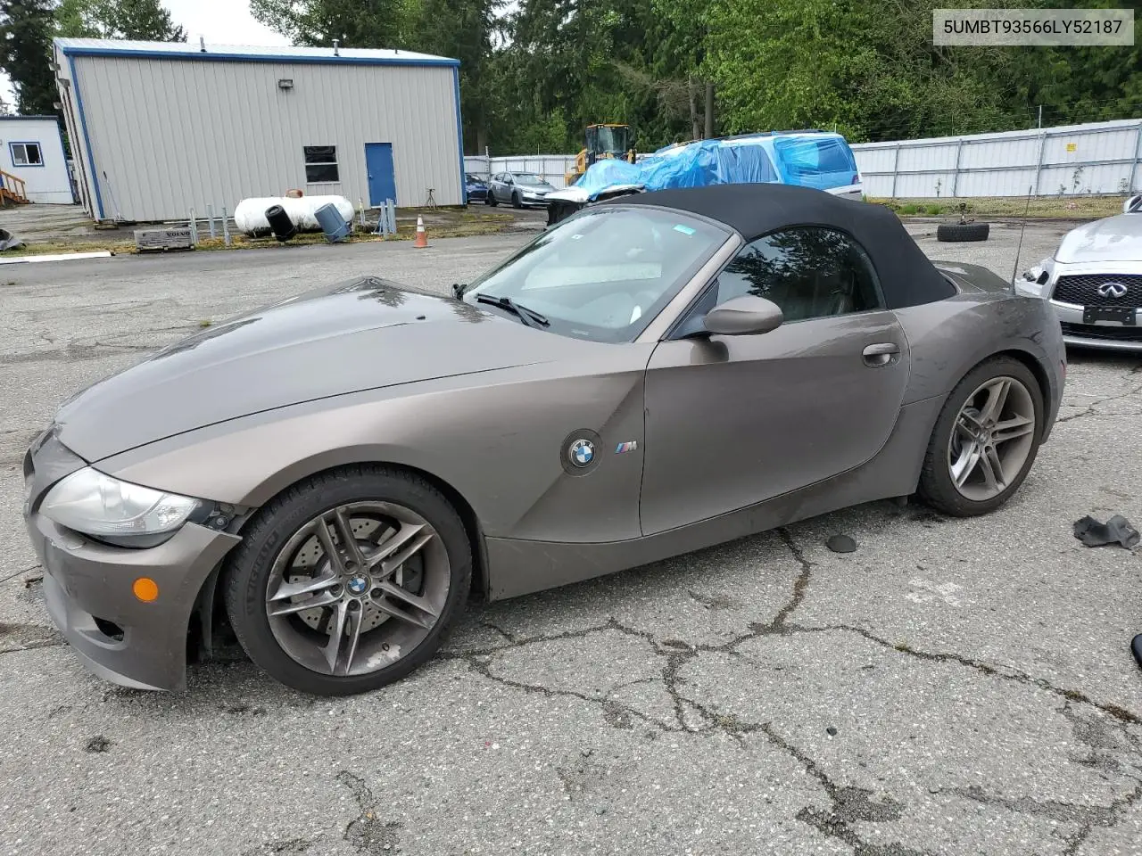 2006 BMW M Roadster VIN: 5UMBT93566LY52187 Lot: 54990615