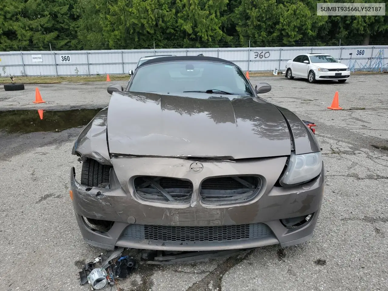 2006 BMW M Roadster VIN: 5UMBT93566LY52187 Lot: 54990615