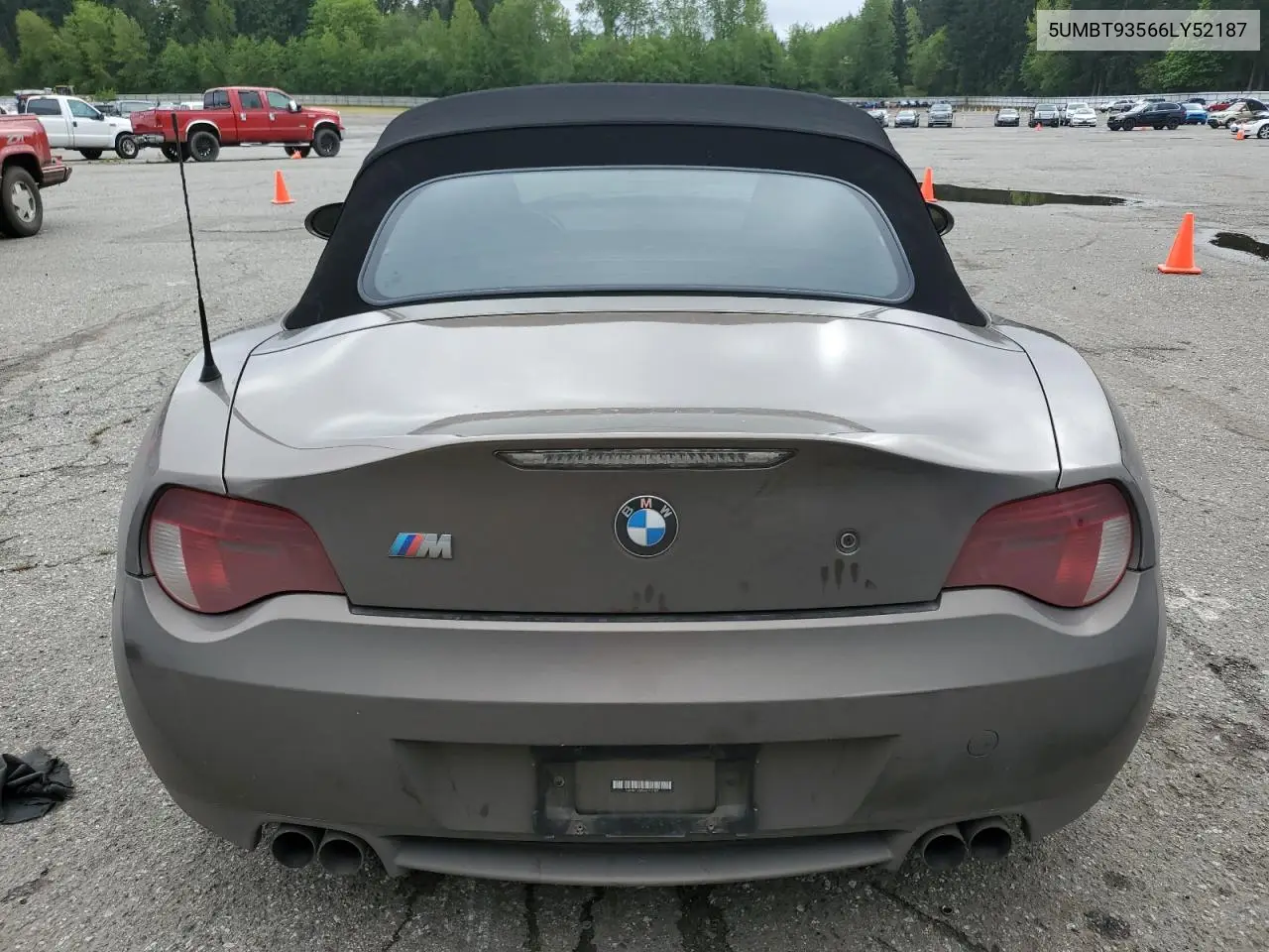 2006 BMW M Roadster VIN: 5UMBT93566LY52187 Lot: 54990615