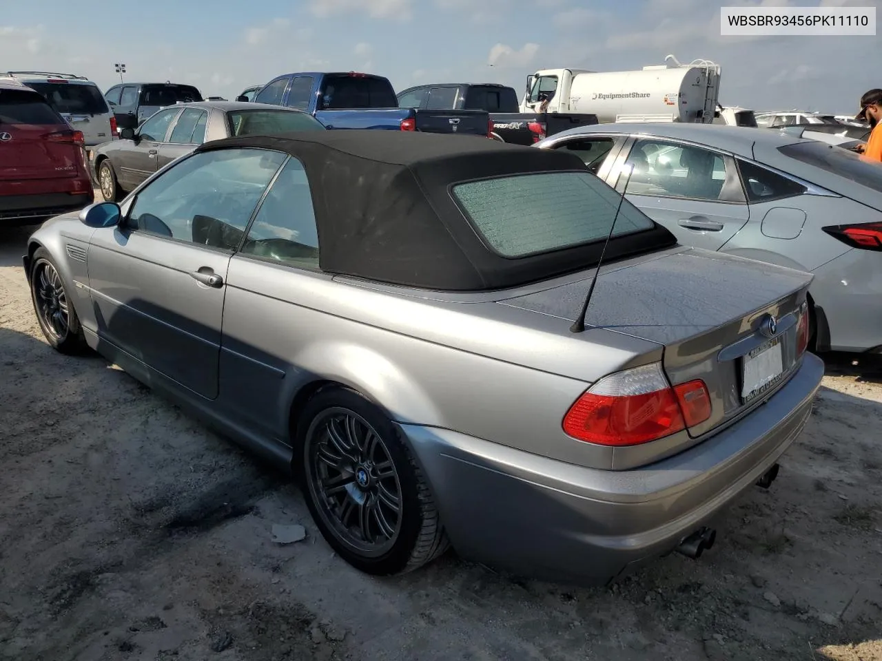 2006 BMW M3 VIN: WBSBR93456PK11110 Lot: 74828504