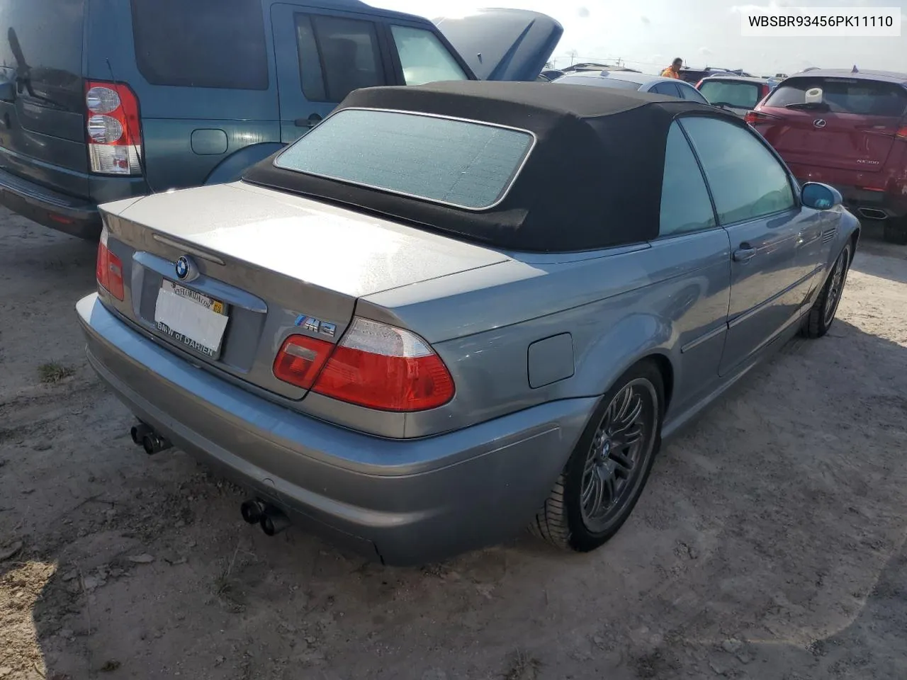 2006 BMW M3 VIN: WBSBR93456PK11110 Lot: 74828504