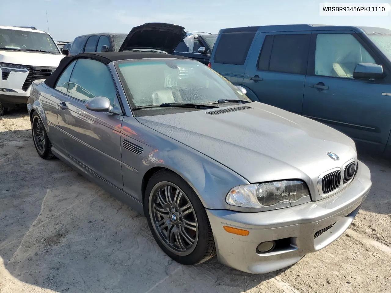 2006 BMW M3 VIN: WBSBR93456PK11110 Lot: 74828504