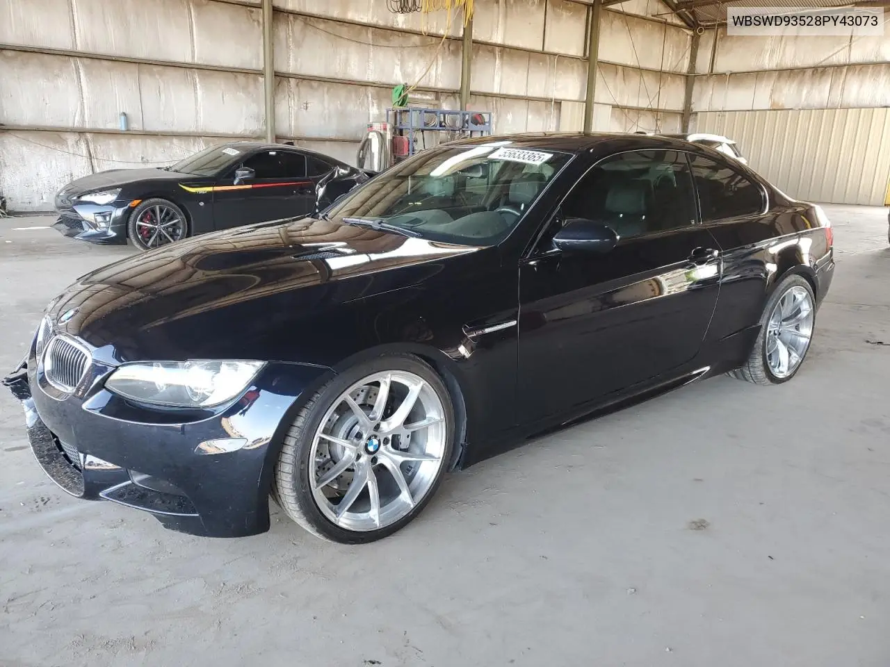 2008 BMW M3 VIN: WBSWD93528PY43073 Lot: 55633365