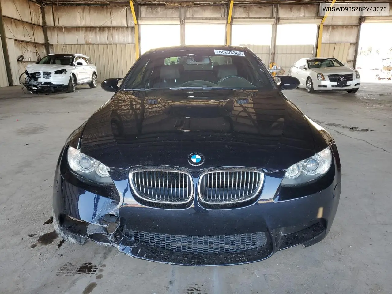 2008 BMW M3 VIN: WBSWD93528PY43073 Lot: 55633365