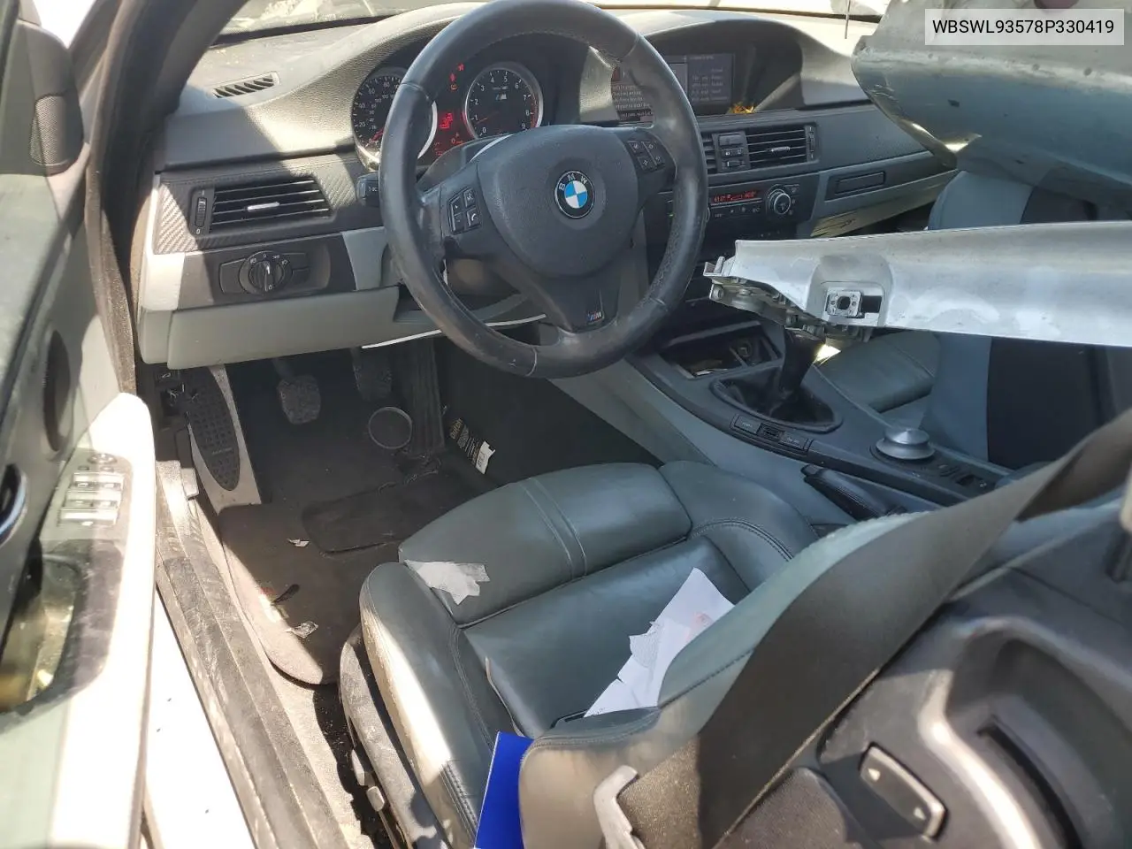 2008 BMW M3 VIN: WBSWL93578P330419 Lot: 57480885