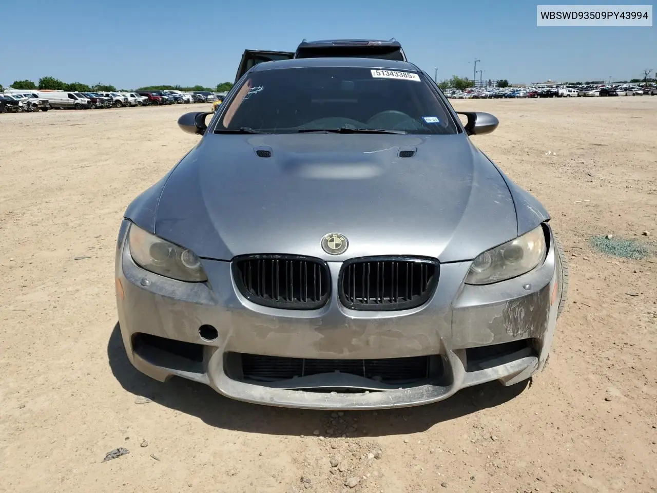 2009 BMW M3 VIN: WBSWD93509PY43994 Lot: 51343385