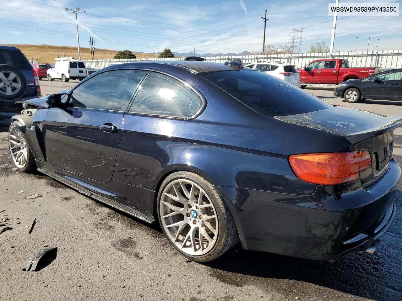 2009 BMW M3 VIN: WBSWD93589PY43550 Lot: 78694724