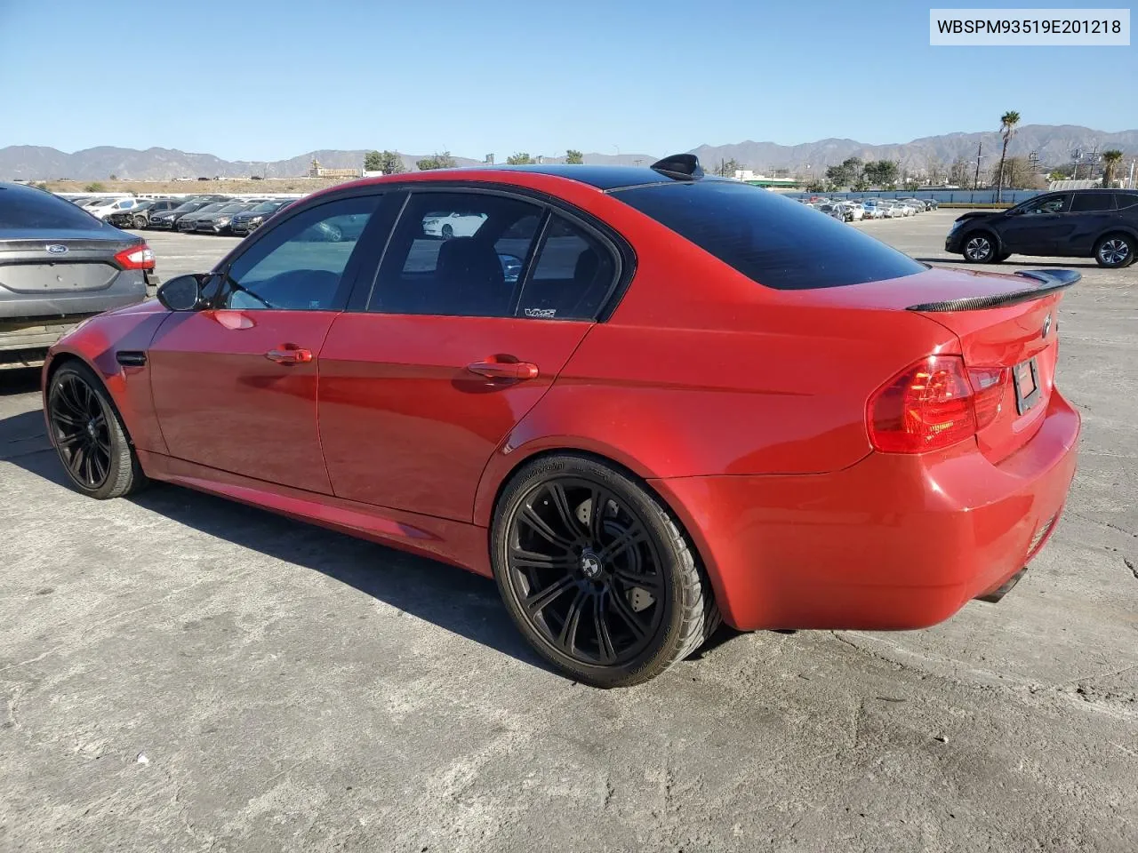 2009 BMW M3 VIN: WBSPM93519E201218 Lot: 88310125