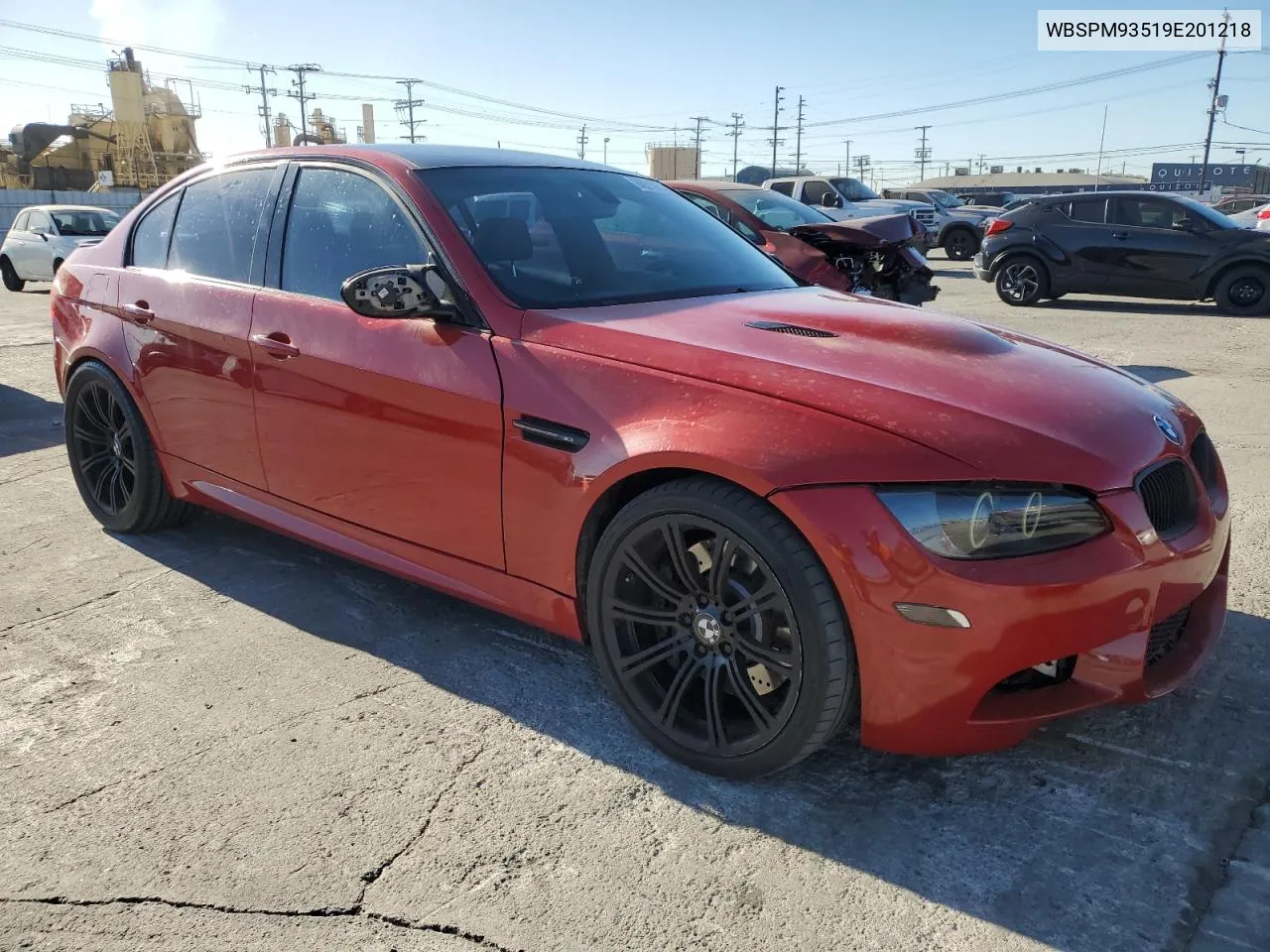 2009 BMW M3 VIN: WBSPM93519E201218 Lot: 88310125