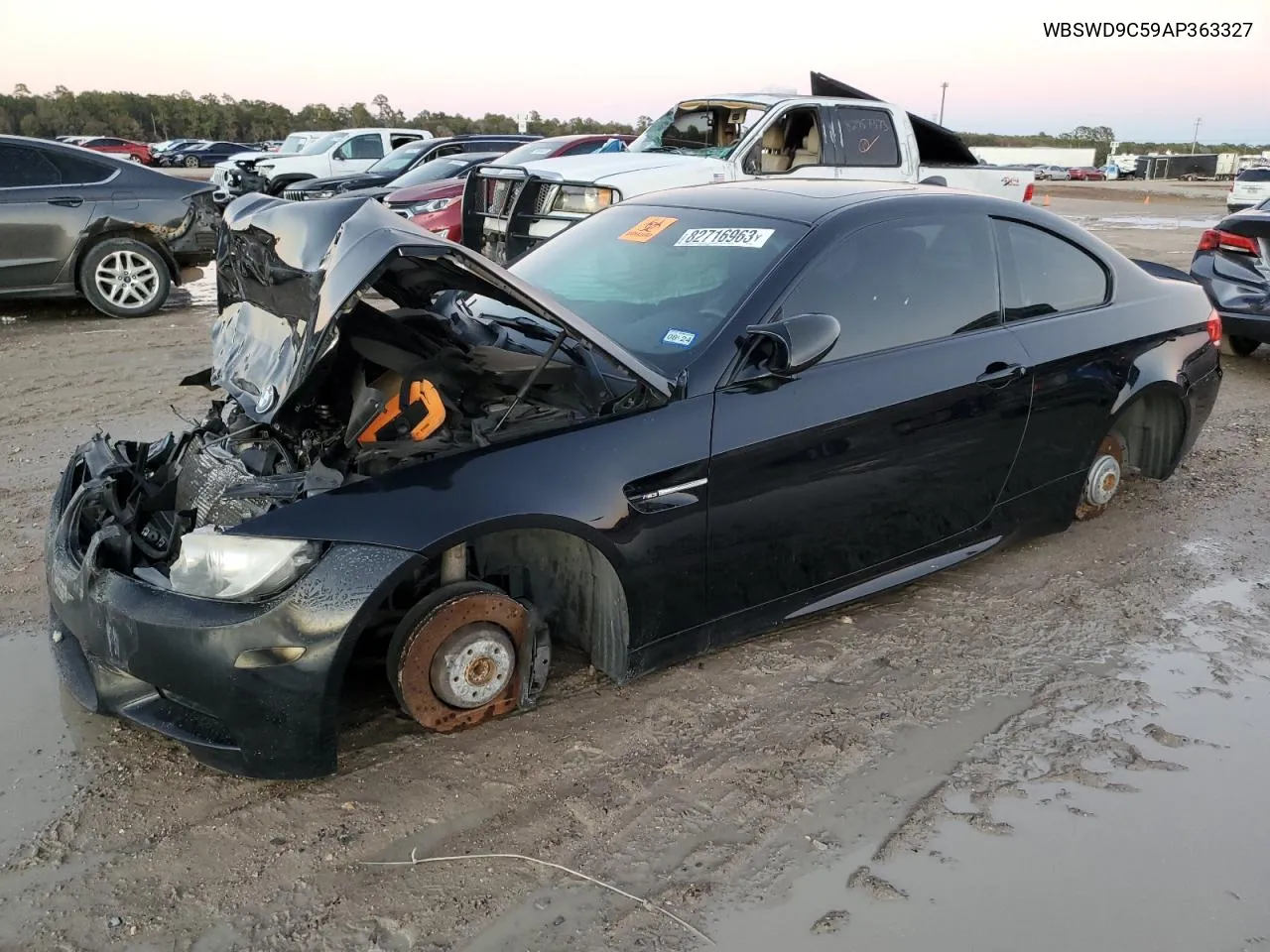 2010 BMW M3 VIN: WBSWD9C59AP363327 Lot: 82716963