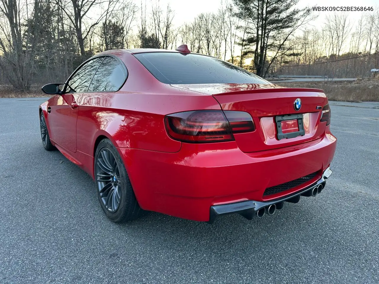 2011 BMW M3 VIN: WBSKG9C52BE368646 Lot: 54969505