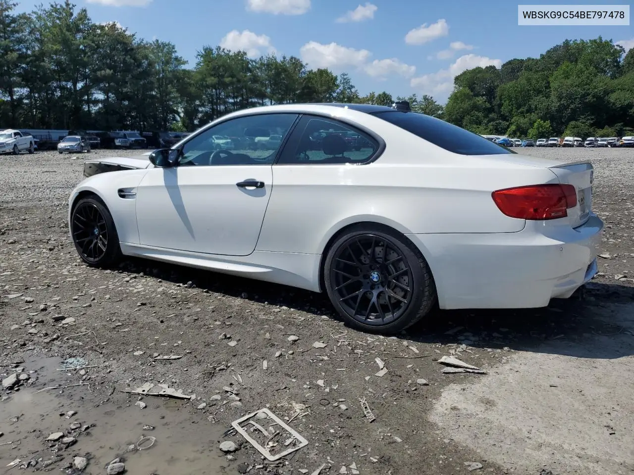 2011 BMW M3 VIN: WBSKG9C54BE797478 Lot: 61207705