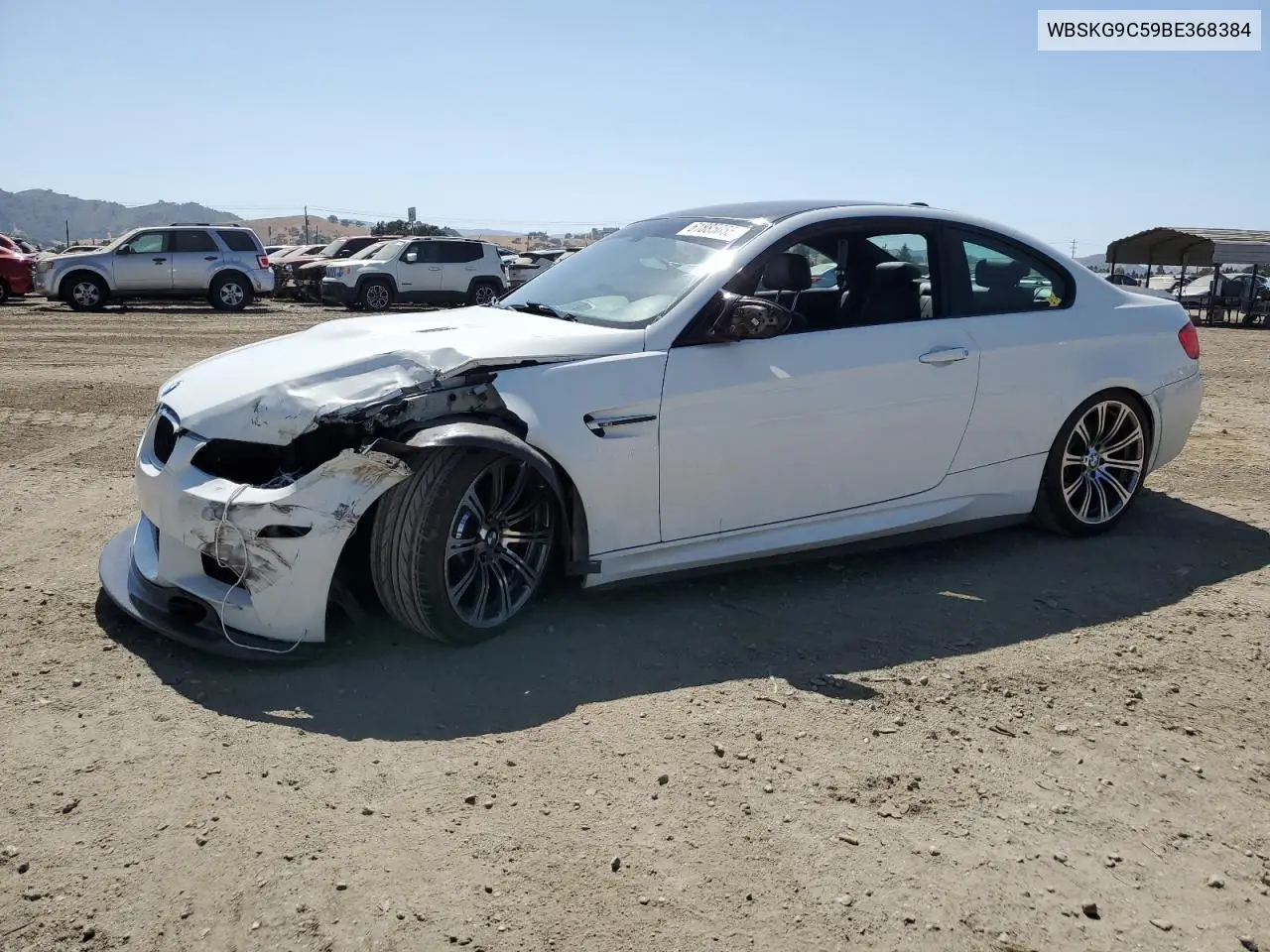 2011 BMW M3 VIN: WBSKG9C59BE368384 Lot: 61885065