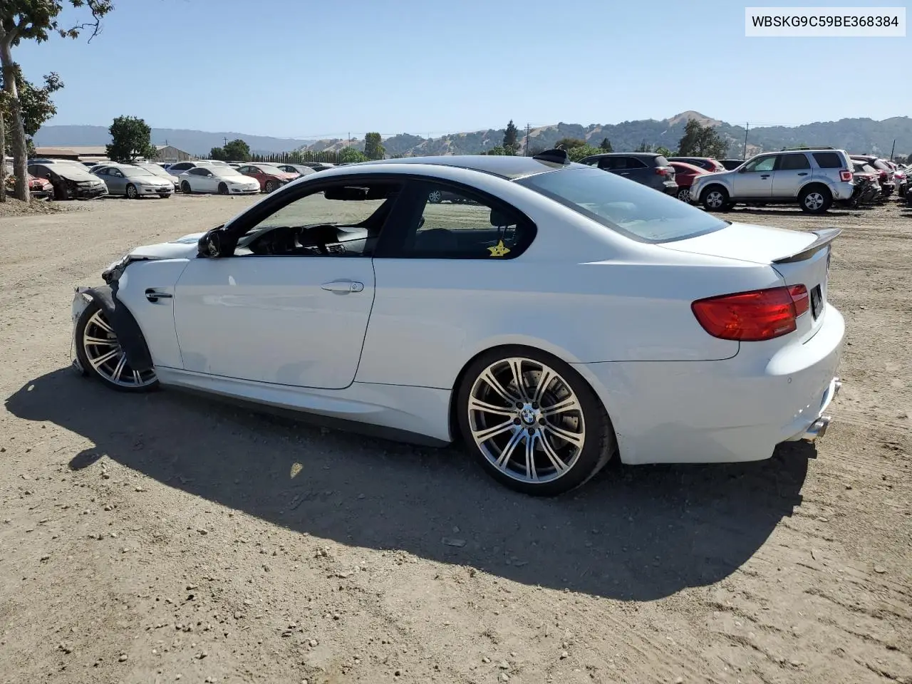 2011 BMW M3 VIN: WBSKG9C59BE368384 Lot: 61885065