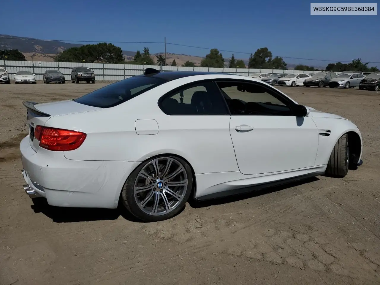 2011 BMW M3 VIN: WBSKG9C59BE368384 Lot: 61885065