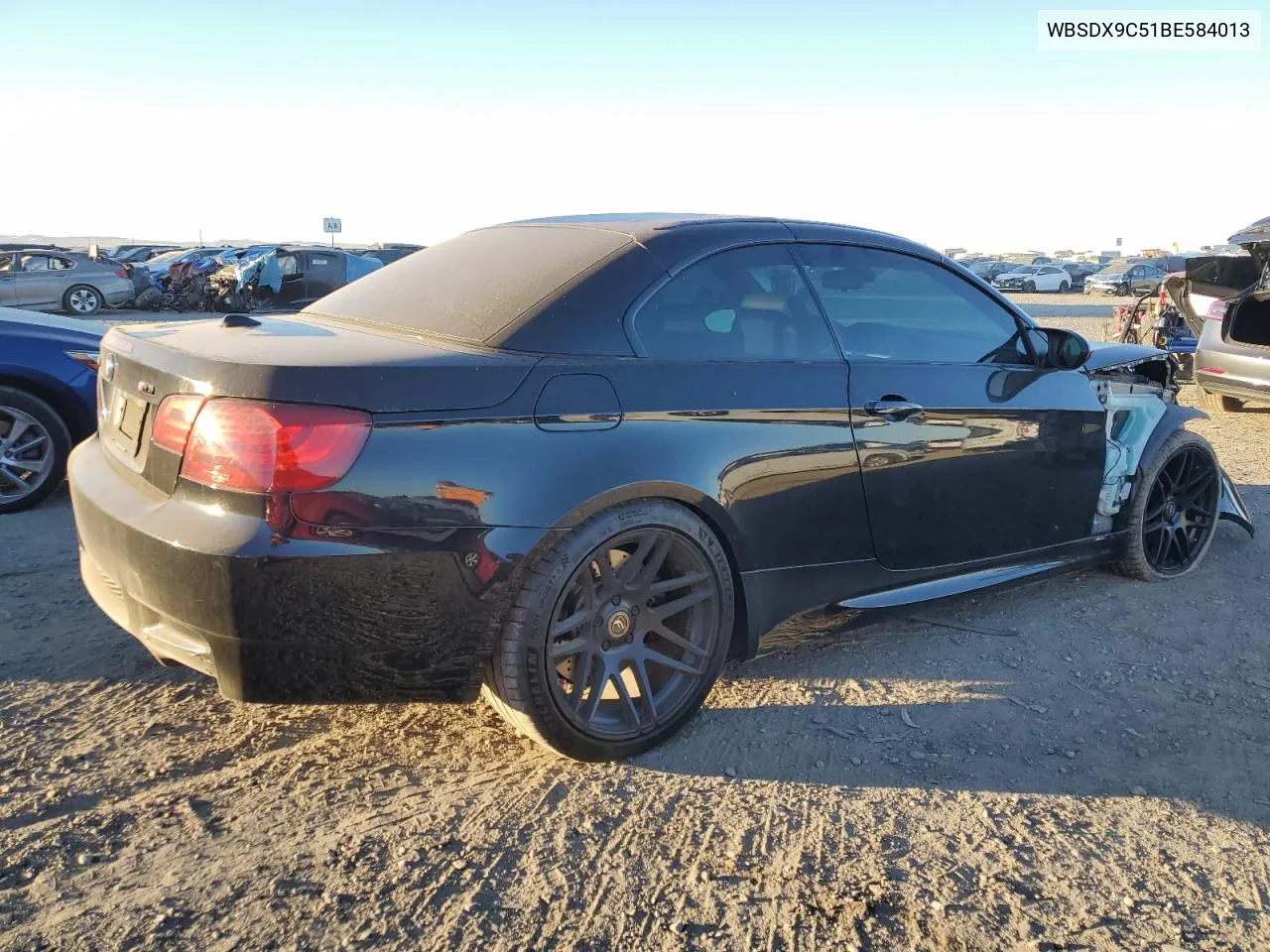 2011 BMW M3 VIN: WBSDX9C51BE584013 Lot: 85279924