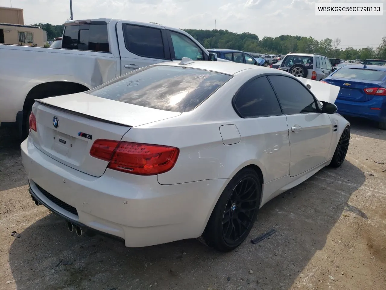 2012 BMW M3 VIN: WBSKG9C56CE798133 Lot: 53329103