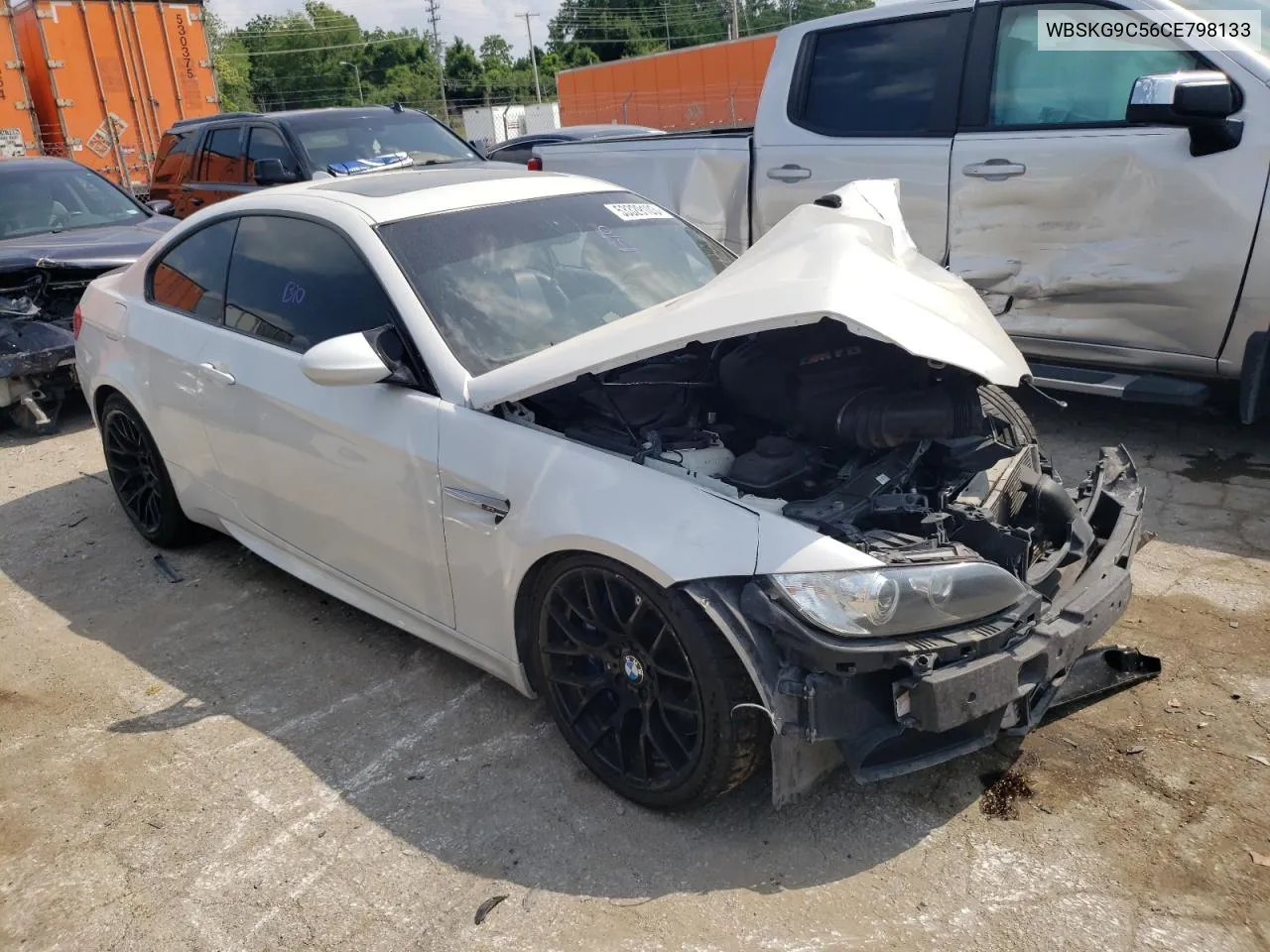 2012 BMW M3 VIN: WBSKG9C56CE798133 Lot: 53329103