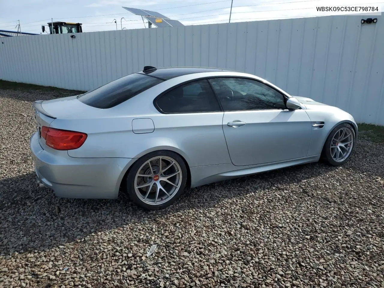 2012 BMW M3 VIN: WBSKG9C53CE798784 Lot: 54227505