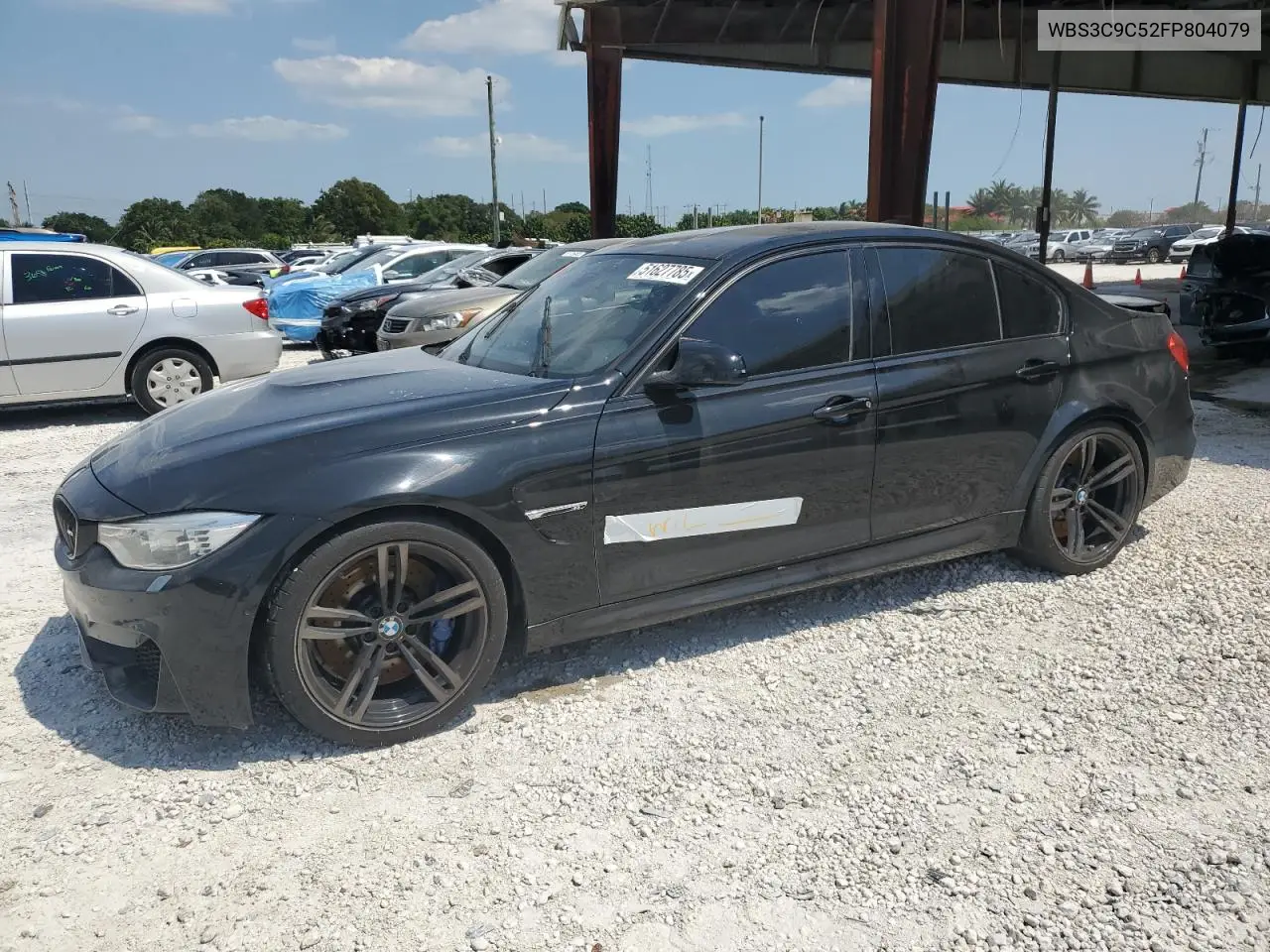 2015 BMW M3 VIN: WBS3C9C52FP804079 Lot: 51627785