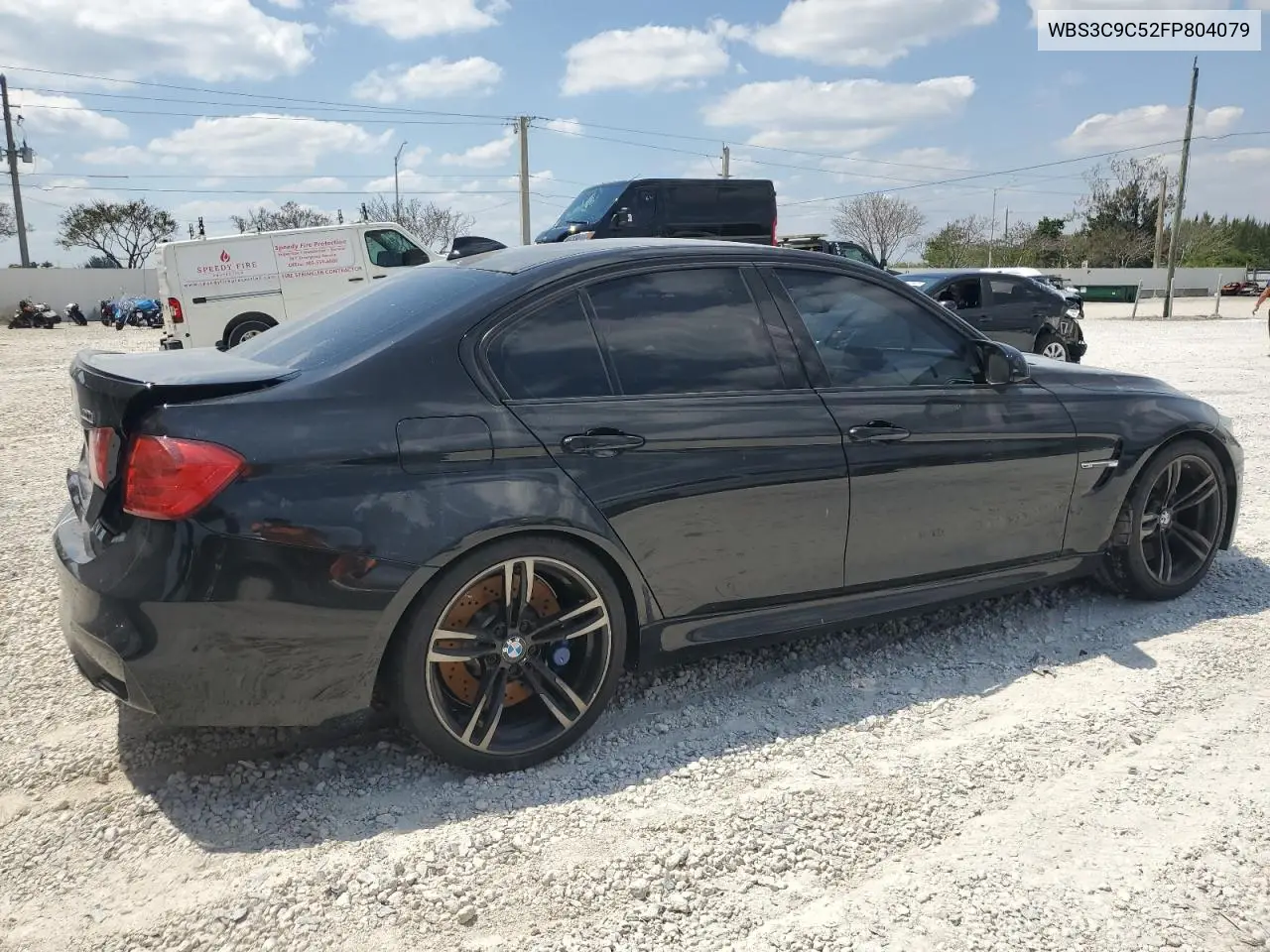 2015 BMW M3 VIN: WBS3C9C52FP804079 Lot: 51627785
