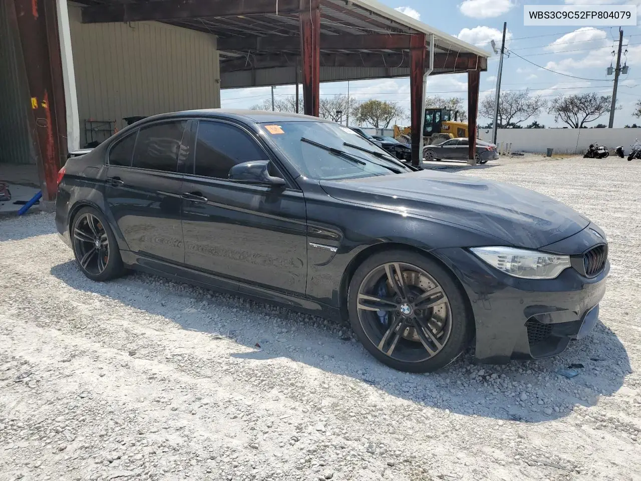 2015 BMW M3 VIN: WBS3C9C52FP804079 Lot: 51627785
