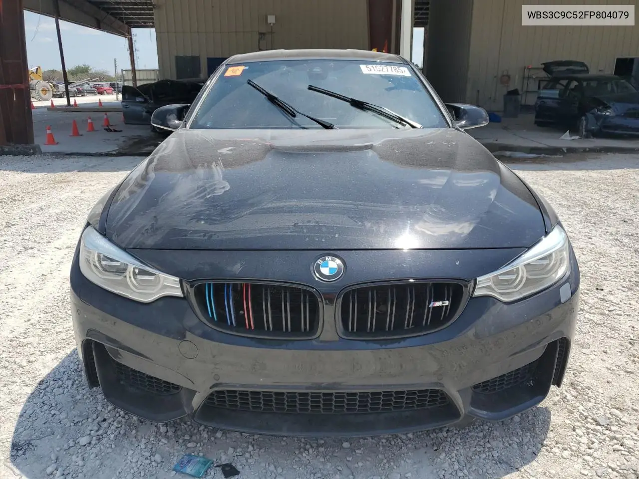 2015 BMW M3 VIN: WBS3C9C52FP804079 Lot: 51627785
