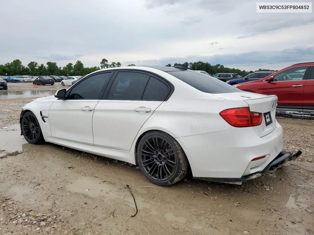 2015 BMW M3 VIN: WBS3C9C53FP804852 Lot: 60837835