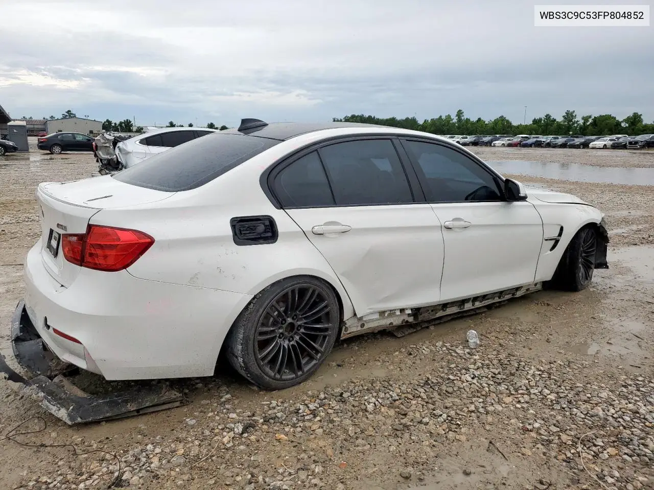 2015 BMW M3 VIN: WBS3C9C53FP804852 Lot: 60837835
