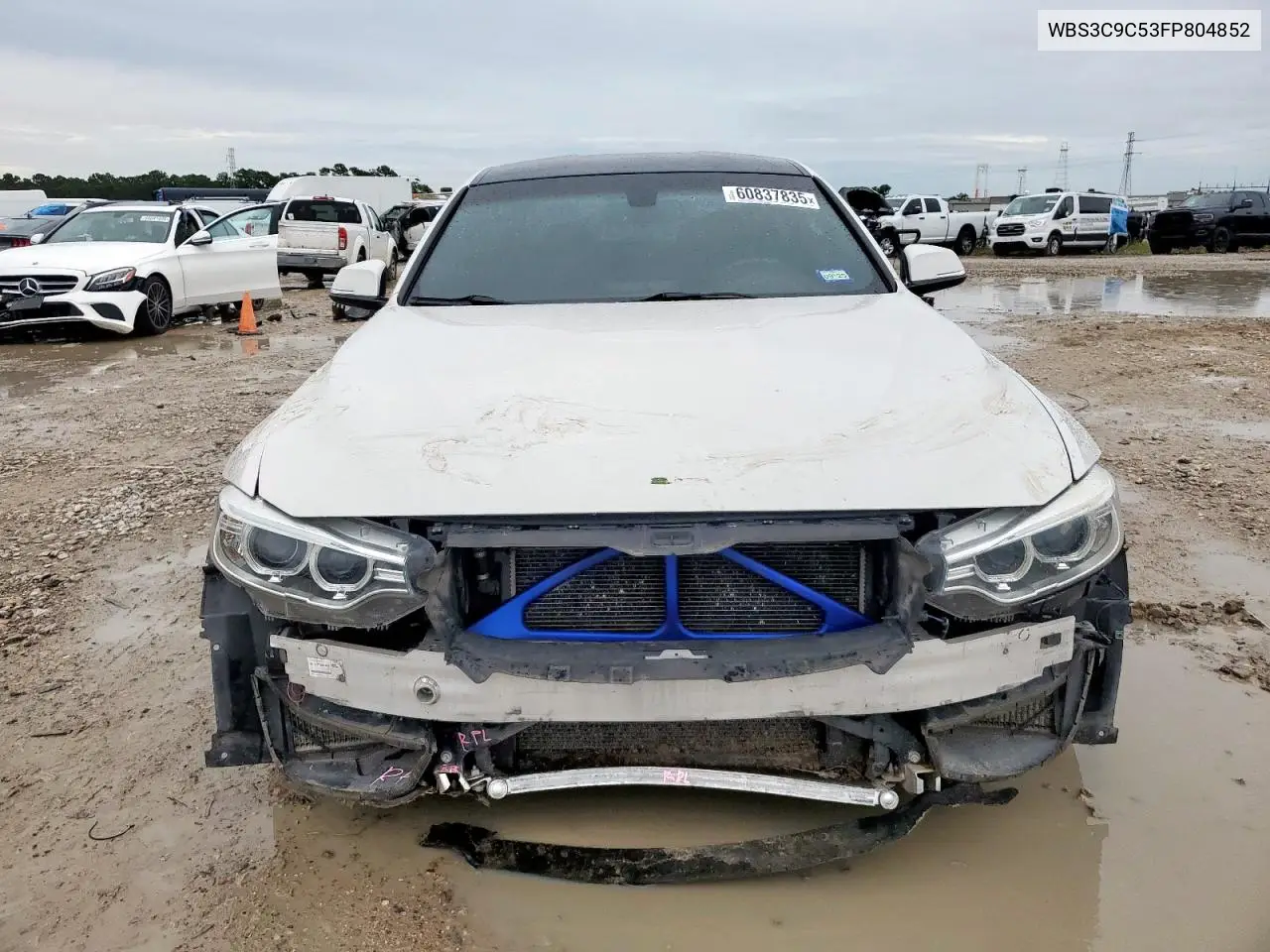 2015 BMW M3 VIN: WBS3C9C53FP804852 Lot: 60837835