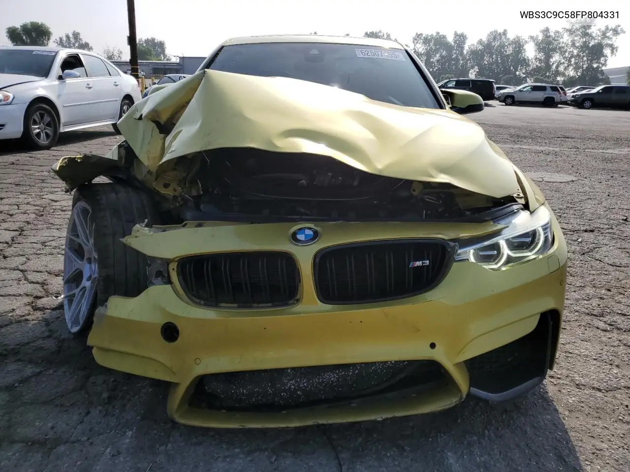2015 BMW M3 VIN: WBS3C9C58FP804331 Lot: 62507465