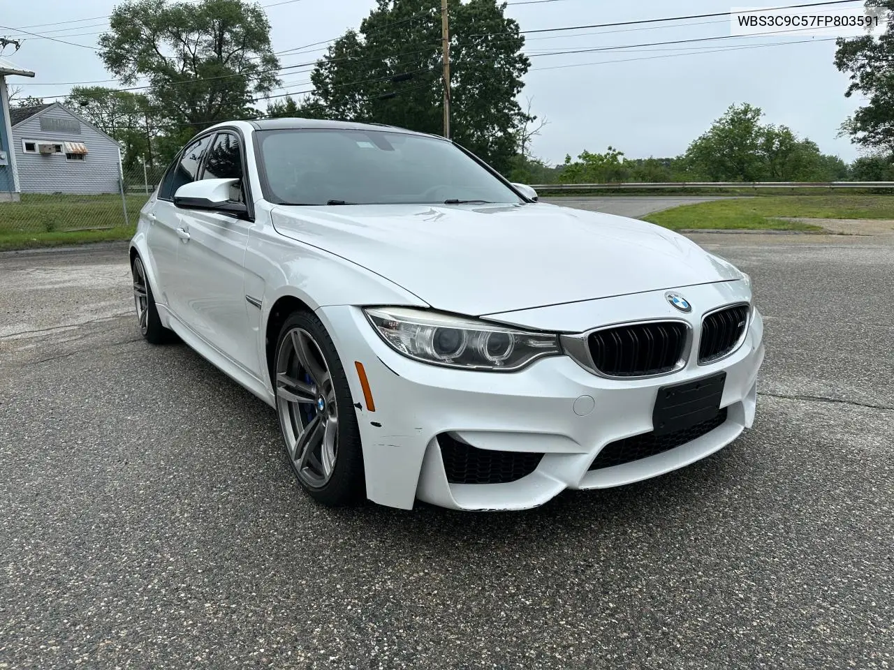 2015 BMW M3 VIN: WBS3C9C57FP803591 Lot: 62894955