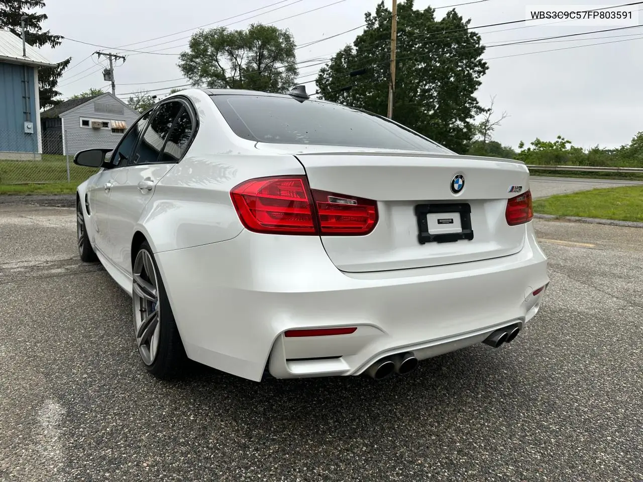 2015 BMW M3 VIN: WBS3C9C57FP803591 Lot: 62894955