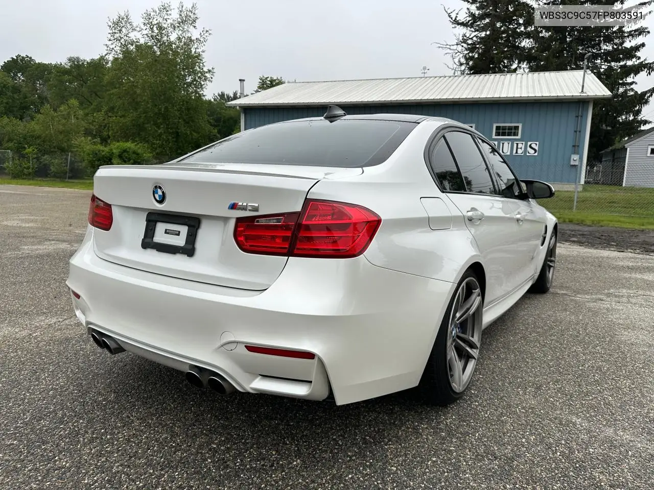 2015 BMW M3 VIN: WBS3C9C57FP803591 Lot: 62894955