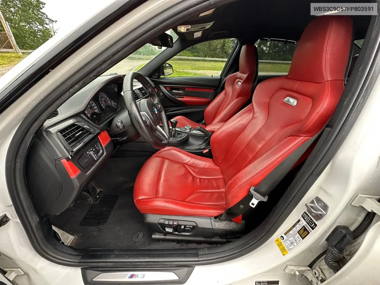 2015 BMW M3 VIN: WBS3C9C57FP803591 Lot: 65827775