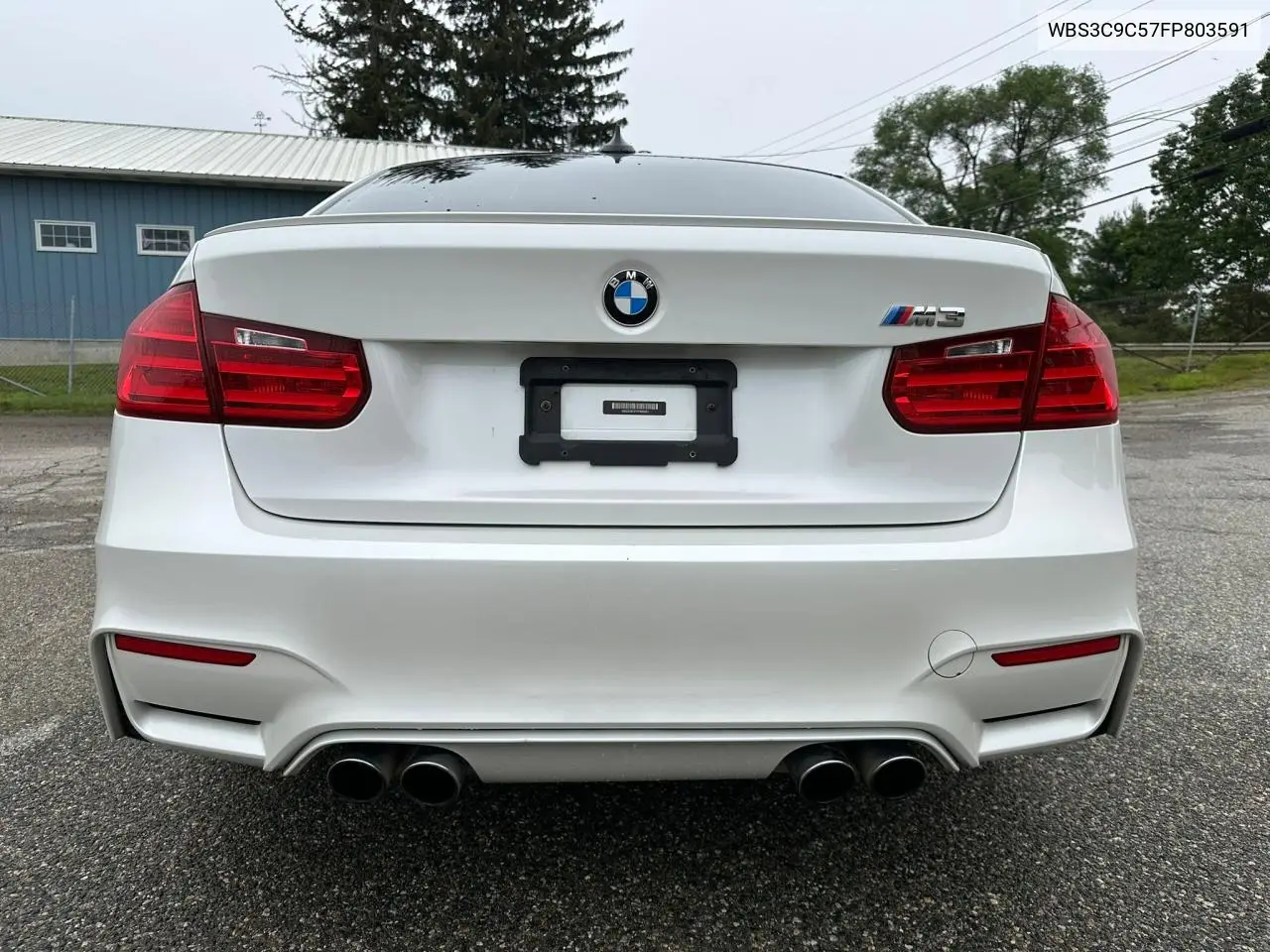 2015 BMW M3 VIN: WBS3C9C57FP803591 Lot: 65827775