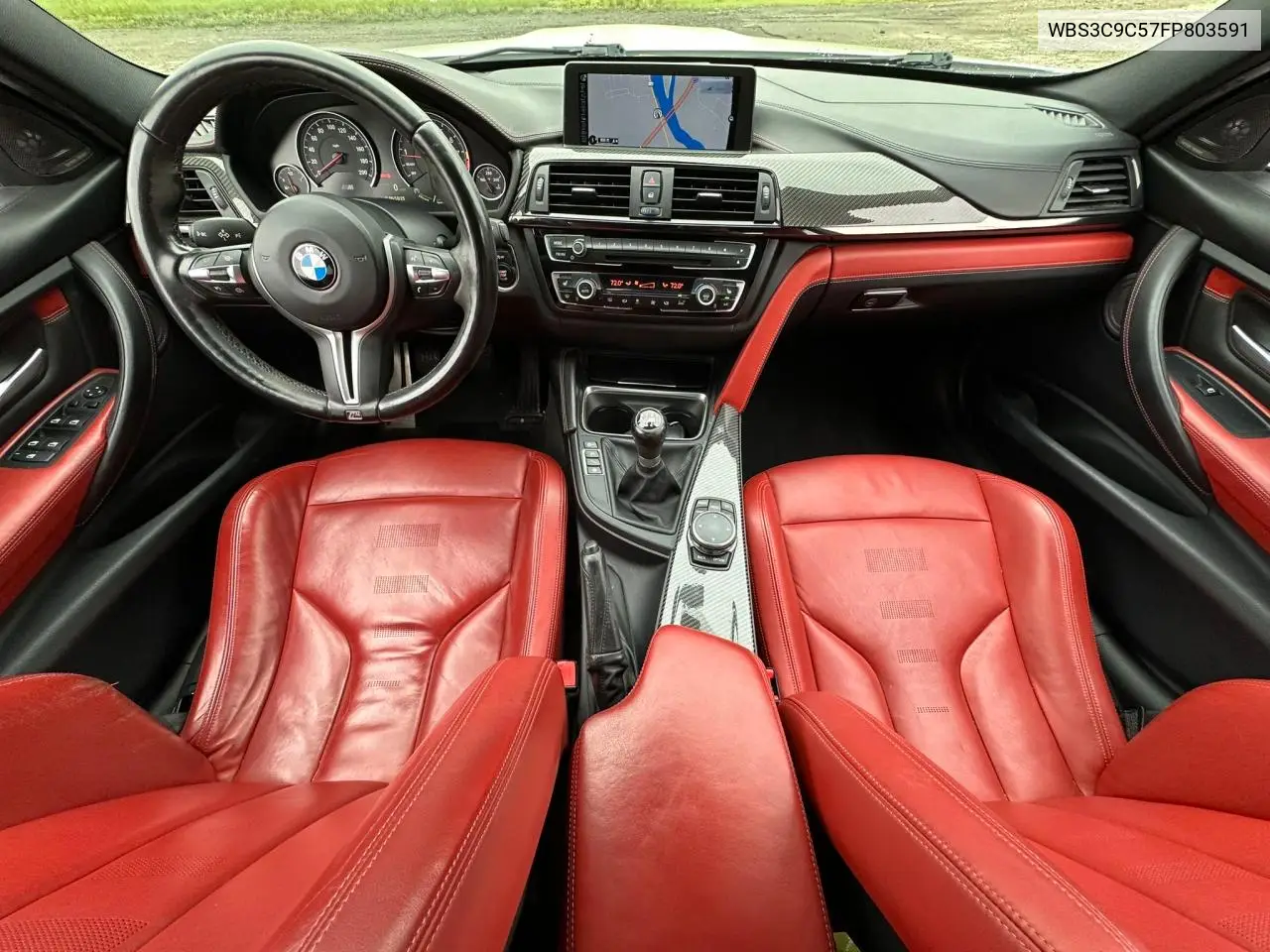2015 BMW M3 VIN: WBS3C9C57FP803591 Lot: 65827775