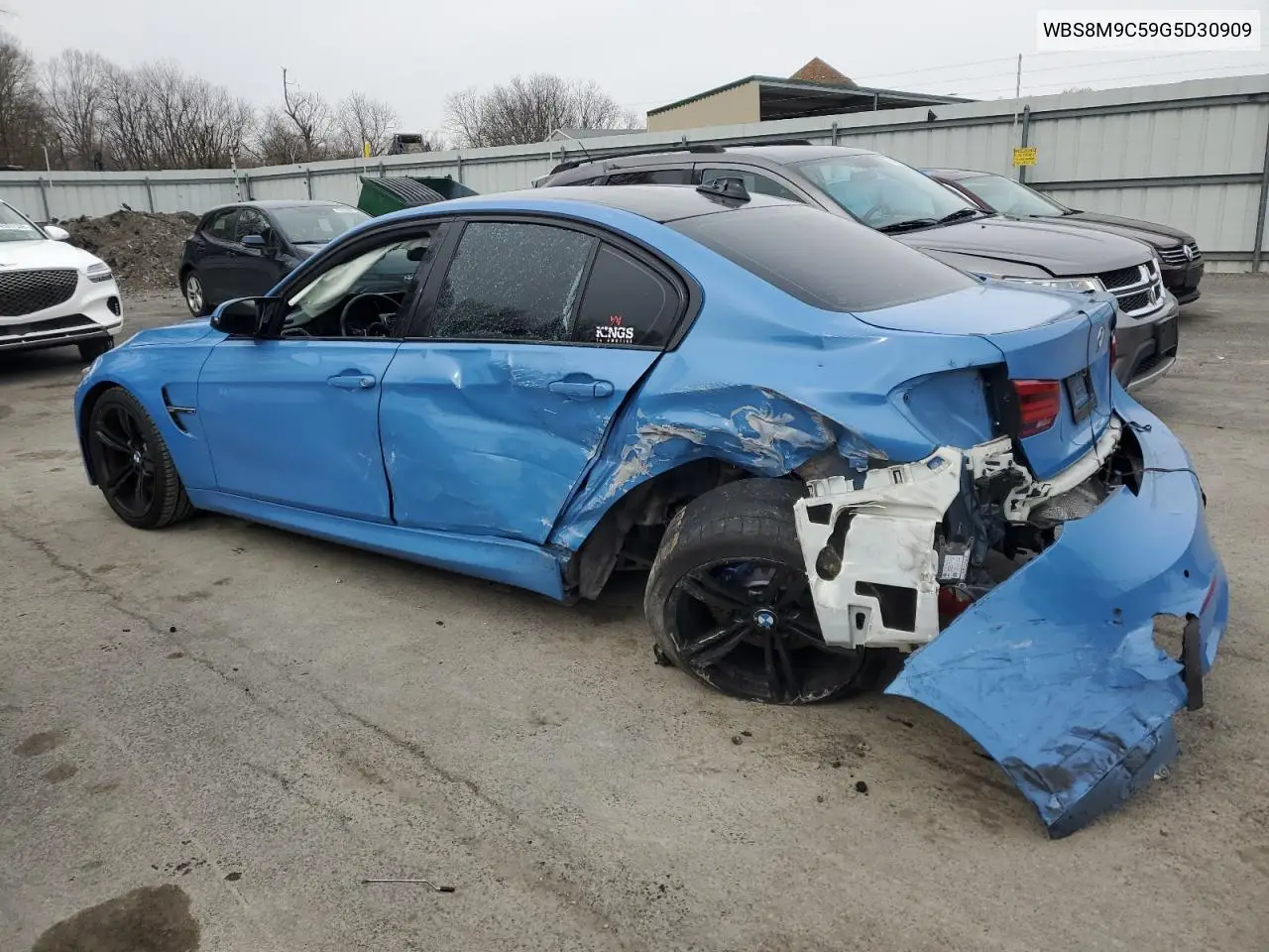2016 BMW M3 VIN: WBS8M9C59G5D30909 Lot: 45460425