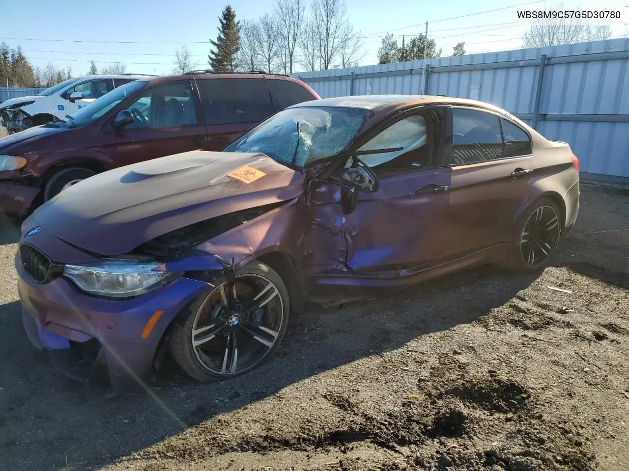 2016 BMW M3 VIN: WBS8M9C57G5D30780 Lot: 49214095