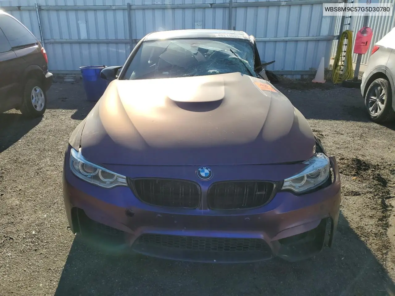 2016 BMW M3 VIN: WBS8M9C57G5D30780 Lot: 49214095